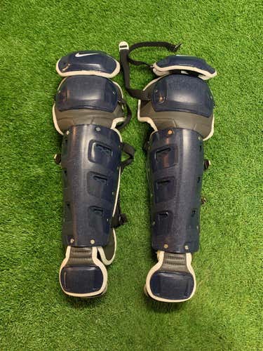 New Nike Vapor Navy 17” Catcher's Leg Guard