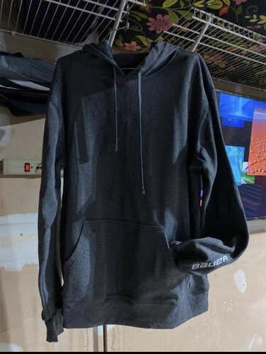 Gray Men's Large Bauer Hoody