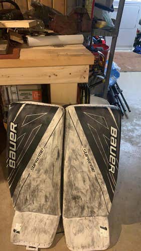 Senior 34" Bauer Supreme 1S Goalie Leg Pads