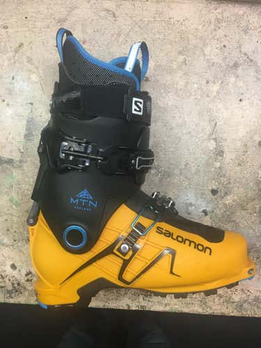 Used Men's Salomon Alpine Touring Ski Boots Medium Flex