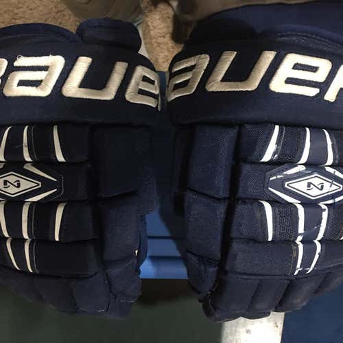 Blue Senior Bauer Nexus 800 13" Gloves