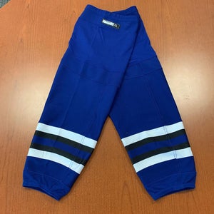 Blue Used Senior CCM Socks Pro Stock