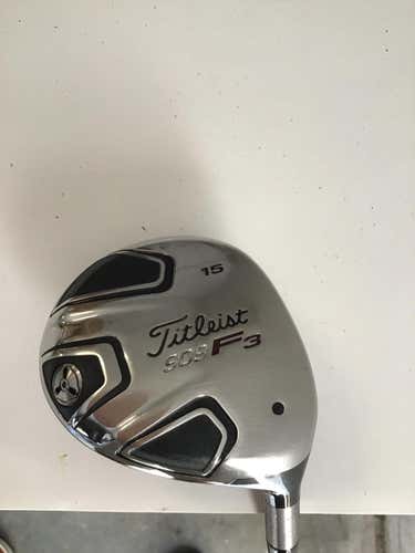 Used Titleist 909f3 3 Wood Graphite Regular Golf Fairway Woods