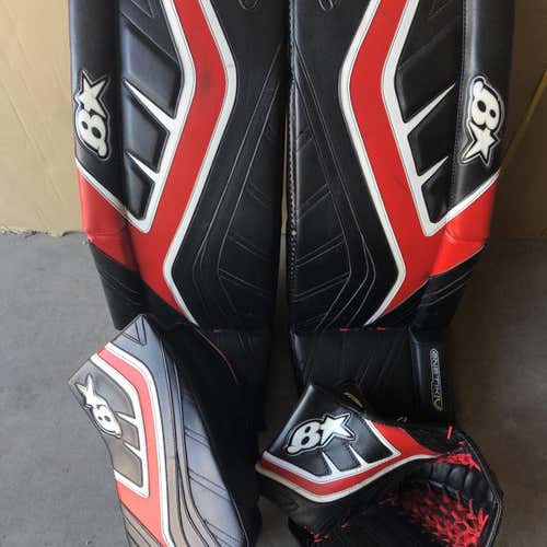 Brian’s G-Netik Pro 4 Goalie Full Set 34 + 1.5