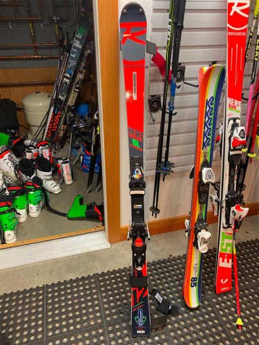 Rossignol Racing Hero FIS SL 157 Pro With Bindings 19 Look SPX 15 Rocker Race Setup