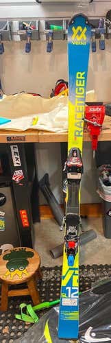 Used 2018 Racing Racetiger SL With Bindings Max Din 16 Skis