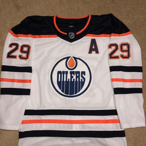 Edmonton Oilers Away Jersey #29 Draisaitl