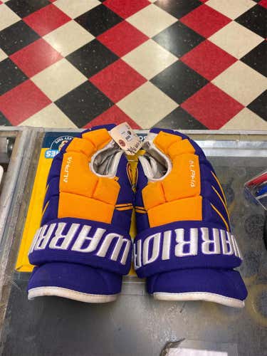 Purple Used Warrior Alpha 15" Gloves