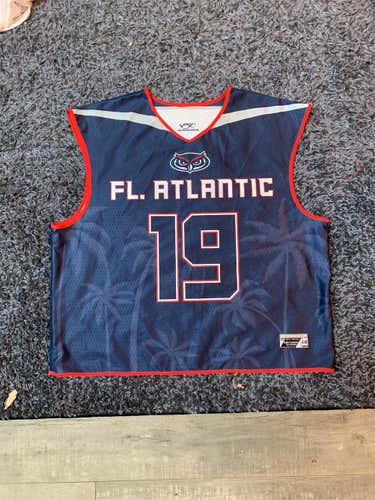 Florida Atlantic Lacrosse Reversible Practice Pinnie #19
