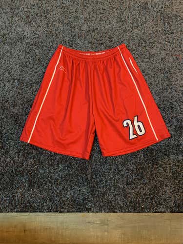 FAU Lacrosse Red Men's Large Shorts #26