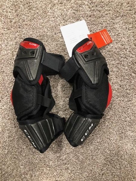 New Senior Medium CCM QuickLite QLT 290 Elbow Pads Pro Stock