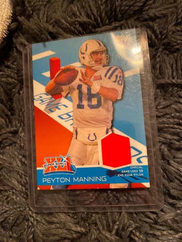 Peyton Manning Super Bowl XLI Card