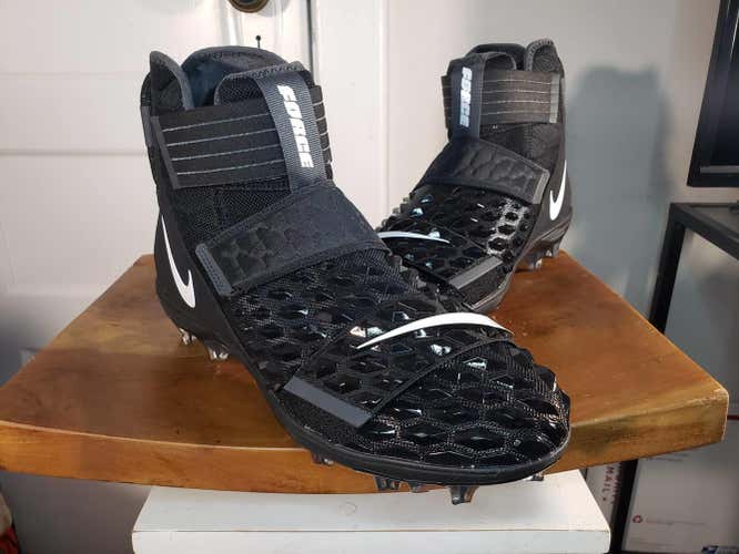 Nike Force Savage Elite 2 TD Men football Cleats Black Size 9.5