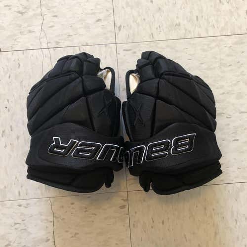 Slightly Used Bauer 1x Lite Pro Gloves 13”