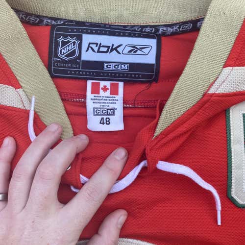 Minnesota Wild Koivu Red Reebok Jersey