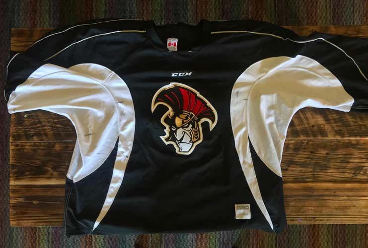 Authentic CCM Binghamton Senators Goalie Cut Practice Jersey |Black | Size 58+ | Used