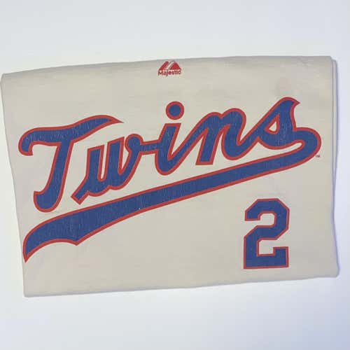 Majestic Minnesota Twins Denard Span #2 T-Shirt (L)