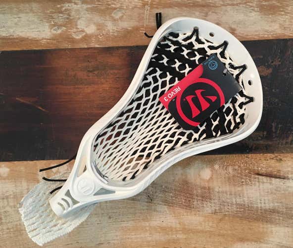 New Warrior Lacrosse REVO 3 Defense Strung Head