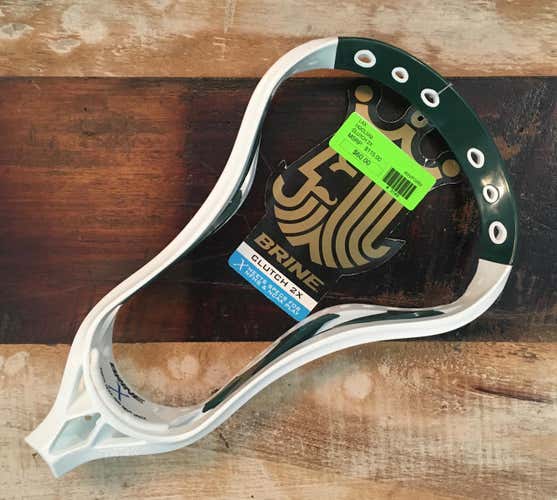 White New Attack & Midfield Brine Unstrung Clutch 2X Head