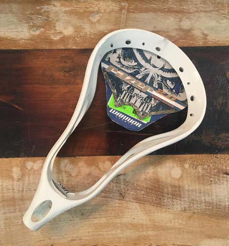 White New Attack & Midfield Warrior Unstrung Razer 2.0 Head