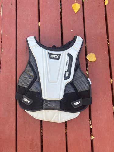 White Adult One Size Fits All STX Shield pro Chest Protector