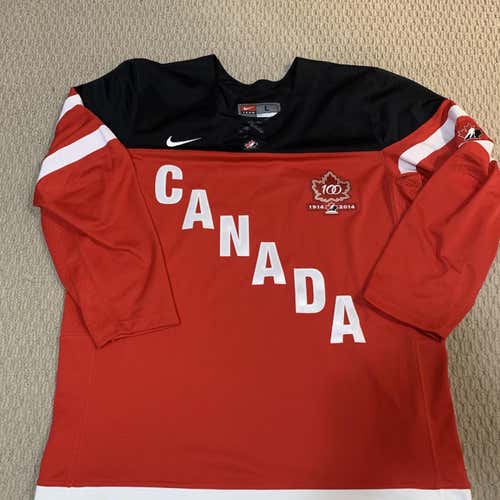 Team Canada 2014 WJC Nike Large Jersey