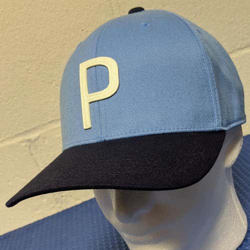 Puma Blue 'P' Rickie Fowler Adjustable Snapback Hat