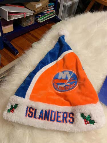 New York Islanders Santa Hat