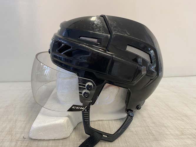 CCM FitLite 3DS Pro Stock Hockey Helmet Medium Black CCM Visor 8259