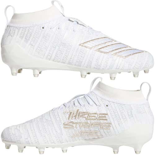 Men's Size 10 - New adidas Men's adizero 8.0 Three Stripe Life Football Cleats