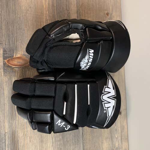 Black Senior Mission 14"  Gloves