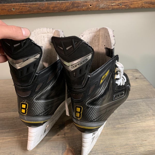 Senior Bauer Supreme 160 Extra Wide Width Size 9.5 Hockey Skates