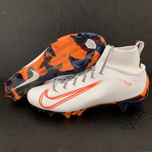 NEW! Size 10.5 Nike Vapor Untouchable Pro 3 'White Camo' Lacrosse/Football Cleats