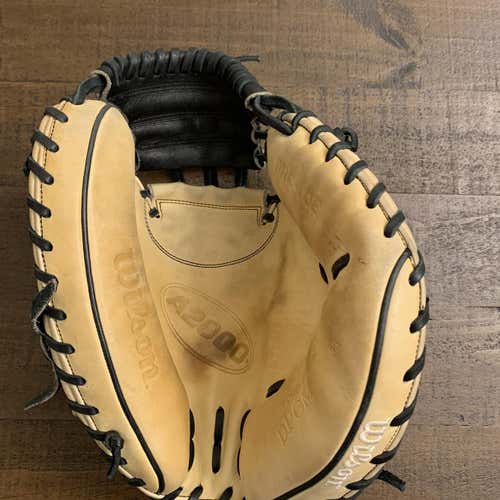 Used Right Hand Throw A2000 33" Catcher's Glove