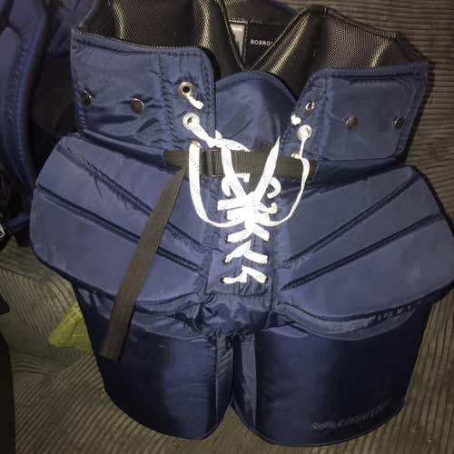 Blue Senior XL Vaughn Pro Stock Goalie Pants