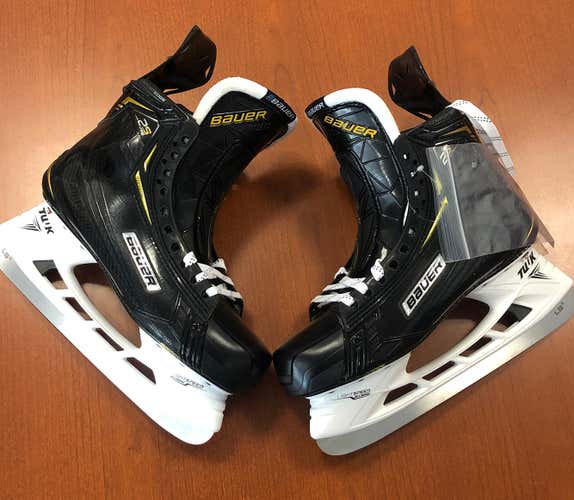 New Senior Bauer Supreme 2S Pro Hockey Skates Pro Stock Size 9.5 - Radim Salda Model