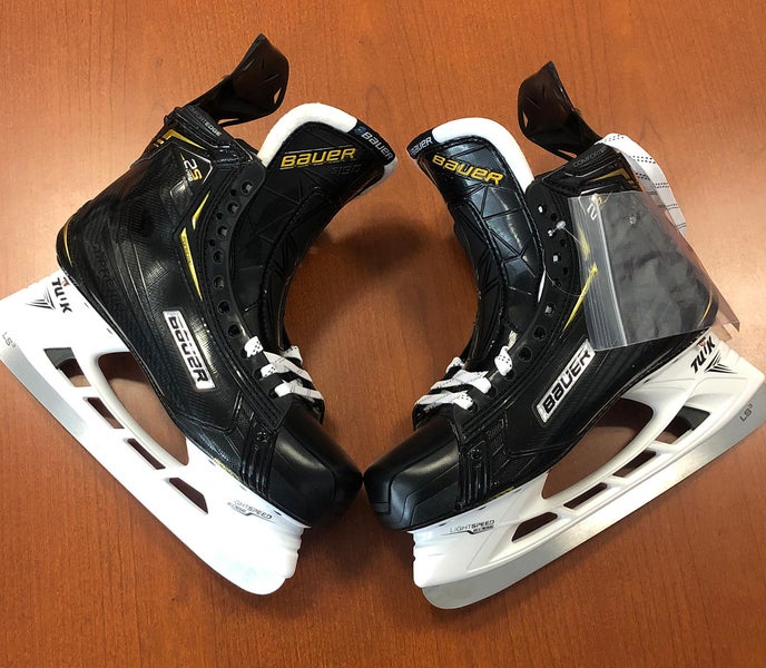 New Senior Bauer Supreme 2S Pro Hockey Skates Pro Stock Size 9.5 - Radim Salda Model
