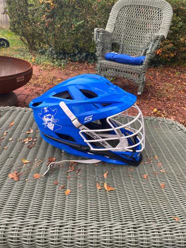 Blue Adult Player's Cascade S Helmet