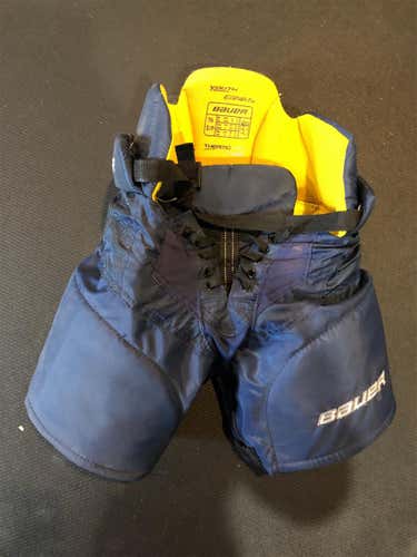 Blue Youth Small Bauer Supreme TotalOne MX3 Hockey Pants