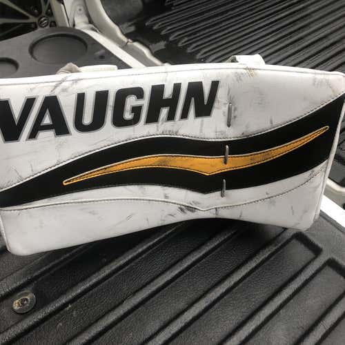 Tuukka Rask Pro Stock Vaughn V7 Pro Carbon Blocker - Used