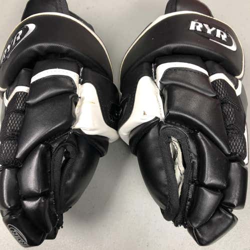 Ryr Black Youth 11" Hockey Gloves
