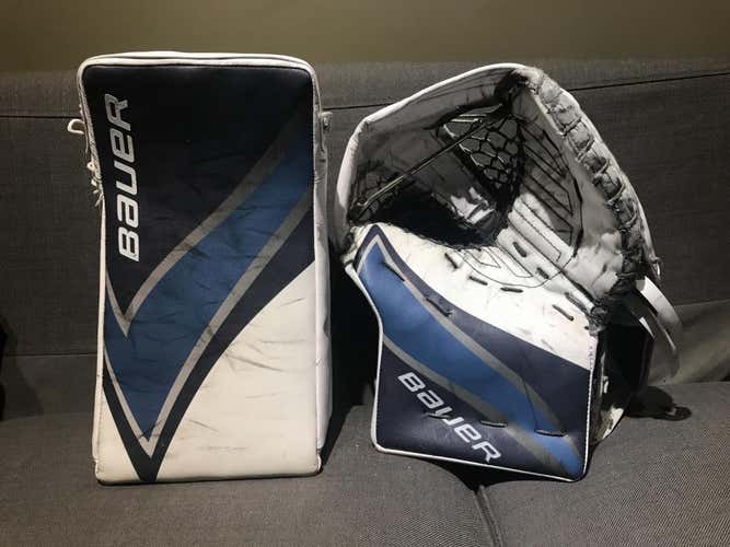 Berdin Pro Return Bauer Supreme 2S Pro - Regular Practice Glove & Blocker