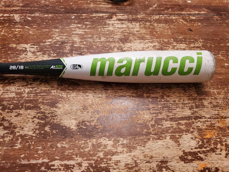 Used Kid Pitch (9YO-13YO) USSSA Certified Marucci Alloy Hex Alloy Bat (-10) 18 oz 28"
