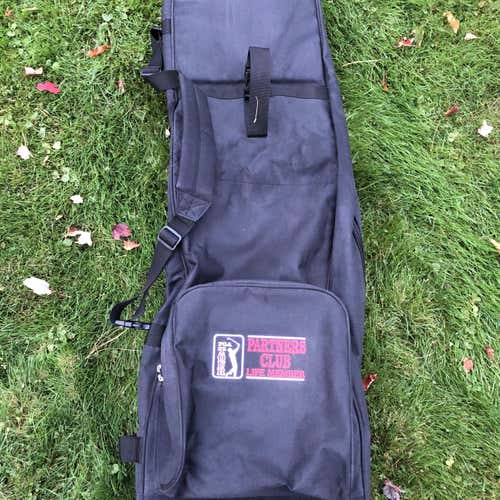 PGA Tour Partners Club Black Golf Bag Travel Cover