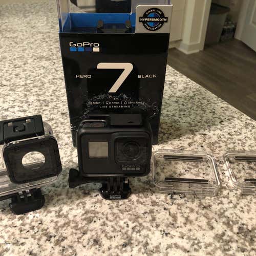 GoPro Hero 7 Black with 128GB SD Card + Accessories