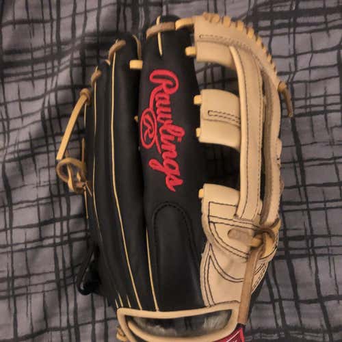 Black High School/College Outfield Gold Glove Elite 12.75" Baseball Glove