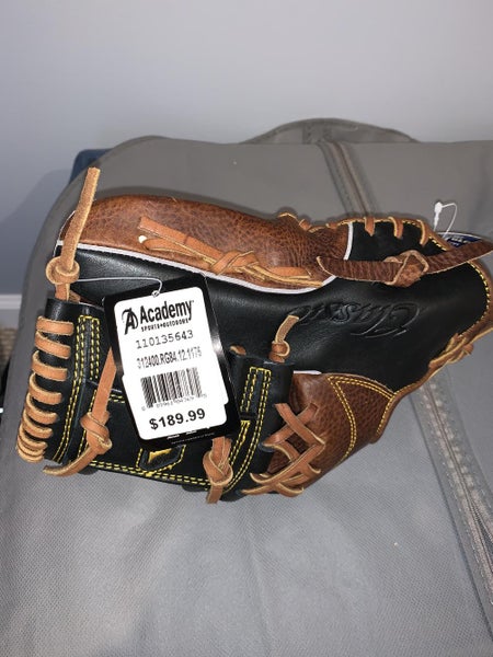 Black New Adult Mizuno Right Hand Throw Infield Classic Pro Soft Baseball Glove 11.75"