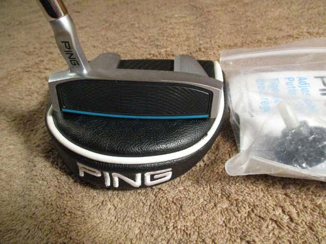 Ping Sigma 2 TYNE 4 Putter 32-36" Strong Arc Black Dot LH + Tool