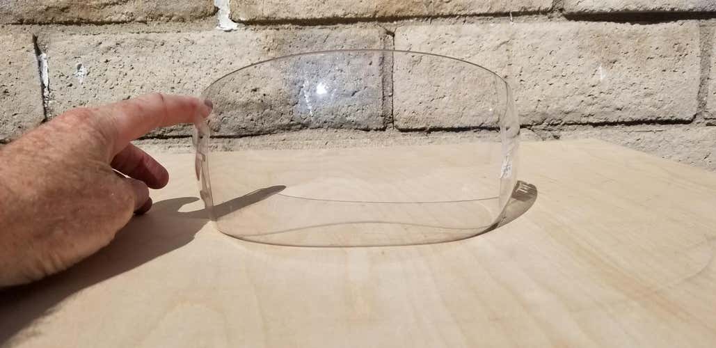 CCM AVIATOR PRO CUT VISOR USED