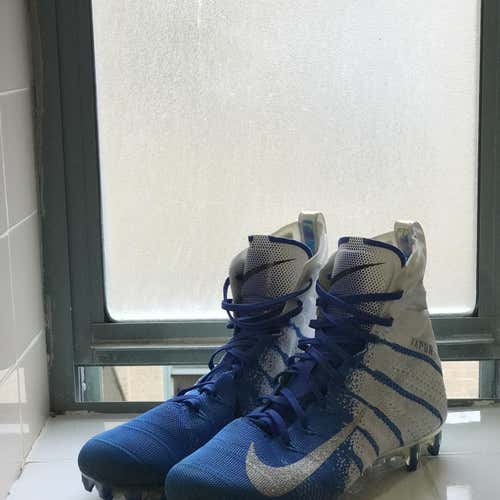 Blue And White Nike Vapor Untouchable 3 Elite Cleats